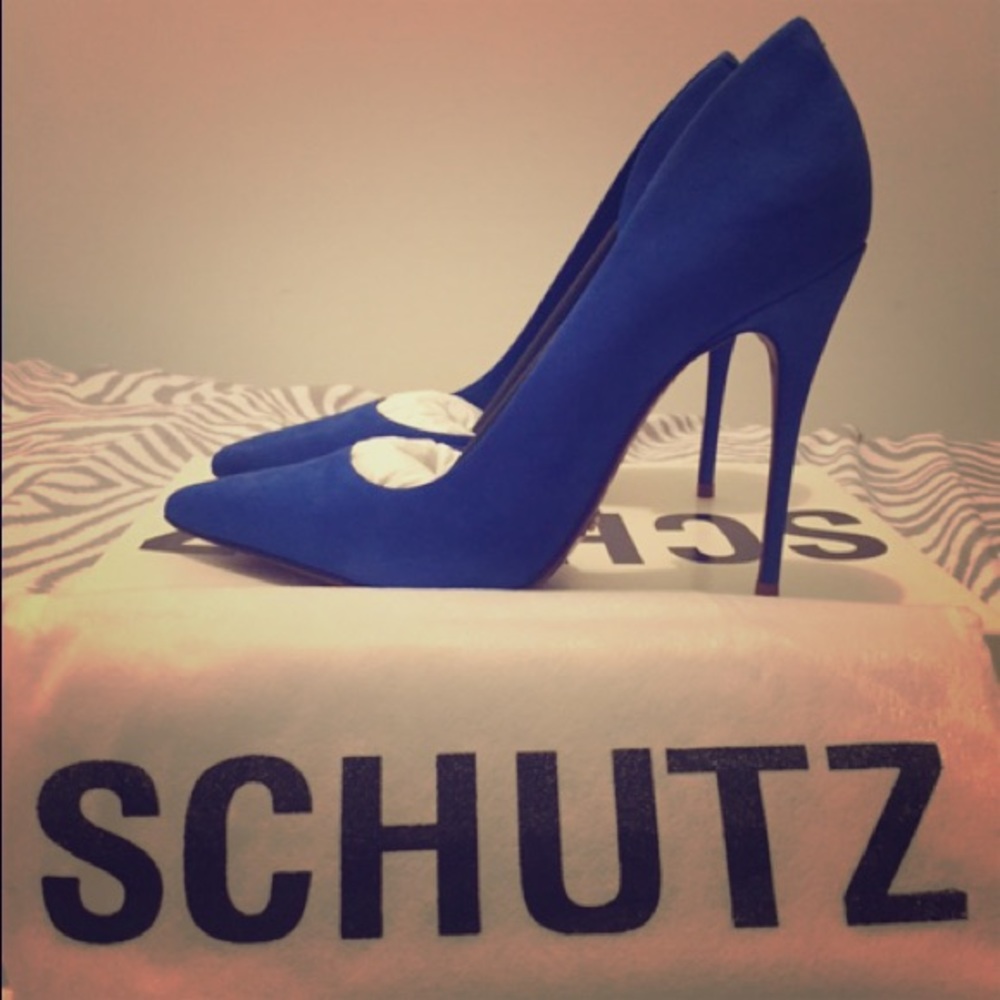 SCHUTZ Blue Rita D’Orsay Pumps, Size 8.5 New